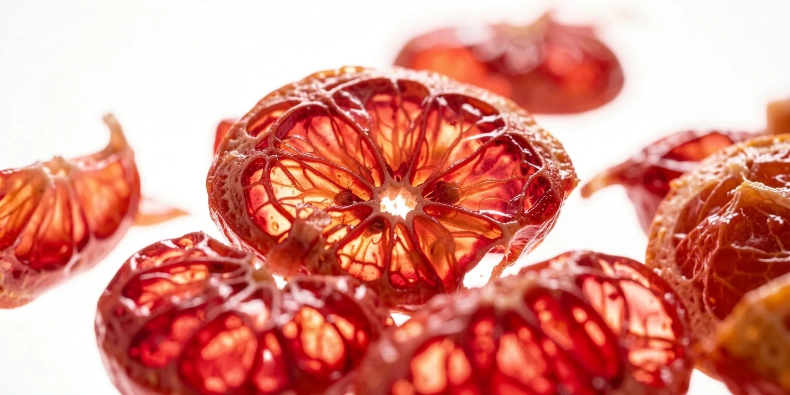 Citrus vesicles macro